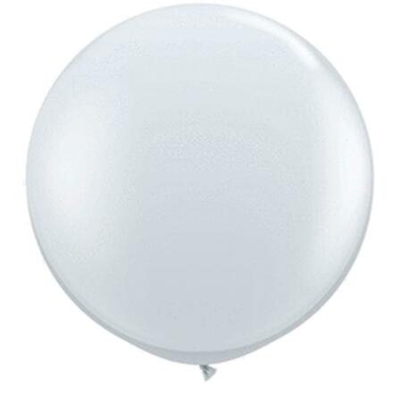 MAYFLOWER DISTRIBUTING 36 in. Diamond Clear Latex Balloon 52101